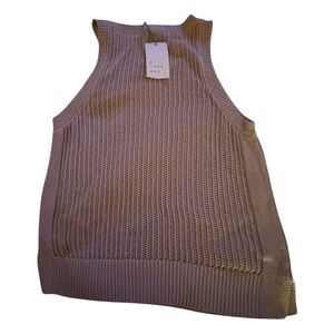 Women’s size L NWT A New Day Open Weave Sweater Vest Tank Top